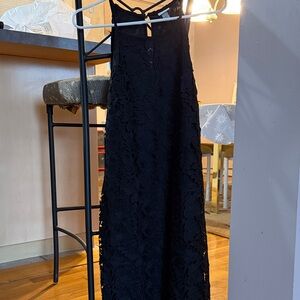 Chic Black Lace Dress